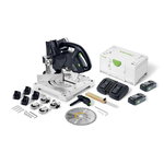 Cordless compound mitre saw SYMMETRIC SYMC 70 4,0 EBI-Plus, Festool