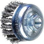Cup brush TBG Steel 65x22/M14 0,8mm, Pferd