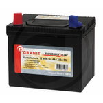 Endurance Line Battery 12V 24Ah + - 195x130x183, Granit
