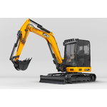 Mini ekskavatorius 57C, JCB