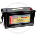 Battery 12V 100Ah, AL75644, AL205731, AL202640, Granit