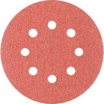 Slīpdisks velcro KSS 8 atveres 125mm P80, Pferd