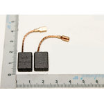 Carbon brushes (1 set = 2 pieces); 10.8x5.9x14.2, Scheppach