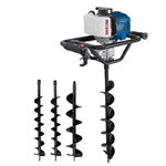 Earth auger EB1700, 1.77HP, D100/150/200mm, Scheppach