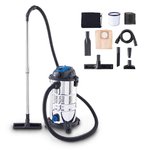 Wet & dry vacuum cleaner VC30 Premium, blower function, Scheppach
