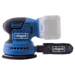 Akkukäyttöinen pyöröhiomakone C-OBS125/2-X, runko, Scheppach