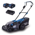Akumulatora mauriņa pļaujmašīna BC-MP430-X, Komplekts XL2, Scheppach