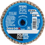 Flap disc Mini-POLIFAN CD 50mm Z80 PFF, Pferd