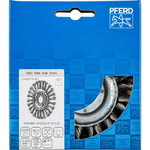 Wheel brush RBG CT Steel 115x12/22mm 0,5mm, Pferd