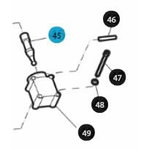 Lever for control valve 3382100270, Atlas