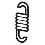 Siduriklotsi vedru LT700-le 4700937954, Atlas