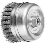 Kausveida drāšu birste TBGR tērauda 100x5/8mm 0,5mm, Pferd