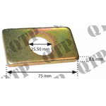 Bottom fork plate, QTP