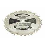 Clearing saw blade 250x20mm Z20, Ratioparts