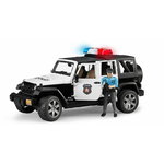 Model Jeep Wrangler + police 1:16 BRUDER, Granit
