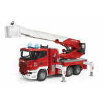 Scania R fire service ladder 1:16 BRUDER, Granit