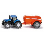 Model New Holland T7970 + slurry tanker 1:50 SIKU, Granit