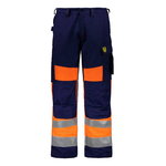 Keevitaja/elektriku püksid Multi 6001 kõrgn CL1, oranz/sinin 58, Dimex