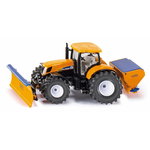 Model NEW HOLLAND with snow plough and saltsprayer 1:50 SIKU, Granit