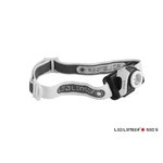 Galvas lampa SEO5 Gray, 3xAAA, balta/sarkana g, IPX6, 180lm, Ledlenser