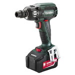 Cordless impact wrench SSW 18 LTX 400 BL / 2x5,2 Ah, Metabo