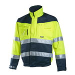 Hi-vis jaka 6031, dzeltena/tumši zila, L, Dimex