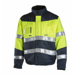 Hi-vis ziemas jaka 6034, dzeltena/zila, S, Dimex