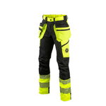 Hi.Vis trousers 6085Y stretch, CL1 yellow/black 54, Dimex