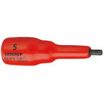 VDE Screwdriver bit socket 1/2" 6 mm VDE IN 19, Gedore