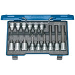 Otsakupadrun 1/2´´ komplekt IN19LKM 5-17mm, Gedore