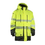 Hi-vis ziemas jaka 6159Y, CL3, dzeltena, S, Dimex