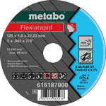 Griezējdisks Flexiarapid Inox 125x1mm, Metabo