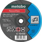 Grinding disc Novofle 125x6mm A24, Metabo