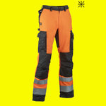 Trousers 6164R hi-vis CL1 orange/black 48, Dimex