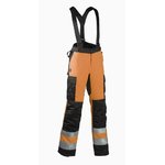 Hi-vis ziemas puskombinezons 6176, CL1, oranžs/melns, 58, Dimex