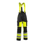 Winter Hi-Vis Bib-trousers 6178, women, yellow/black S, Dimex