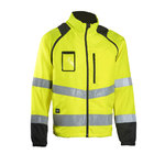 Hi-vis jaka 2-in1 6184, CL2, dzeltena/melna, 4XL, Dimex