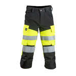 Hi-vis shorts 3/4 Capri, hi-vis CL1, yellow/black 2XL, Dimex