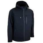 Softshell jaka 6200 ar kapuci, melna L, Dimex