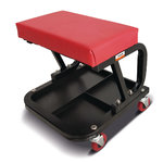 Mounting stool with tool tray and castors MH 2, Unicraft