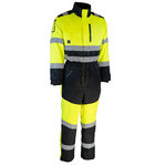 Drošības ziemas kombinezons HV-dzeltens 4XL, Dimex