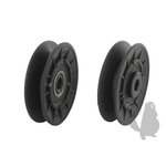 Tension pulley CASTELGARDEN & STIGA. Ø: ext: 73mm, EuroGarden