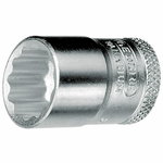 12 Point socket 3/8" D 30 17mm, Gedore
