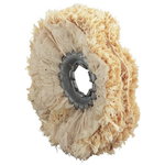 sisal polishing rings, diam 100 mm, with 15 mm, 5 pieces, Metabo