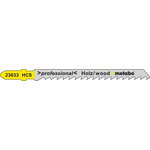 Figūrzāģa asmens kokam HCS, 5 gab. 4,0/74 mm, Metabo