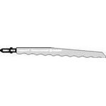 Jig saw blade for polystyrene, cardboard, leather, rubber, c 126mm, Metabo