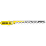 Jig saw blade for wood BiM, 5pcs in pack 1,4/57 mm, Metabo