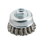 Cup brush knotted Steel 100mm M14  0,8mm, Metabo
