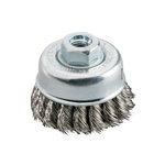 Cup brush knotted Inox 70mm M14 0,35mm, Metabo