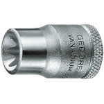 Socket TORX 3/8" TX30 E12, Gedore